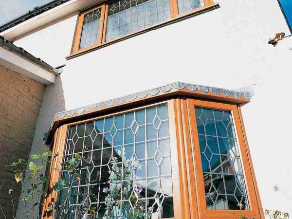 Home with large Tilt and Turn Windows