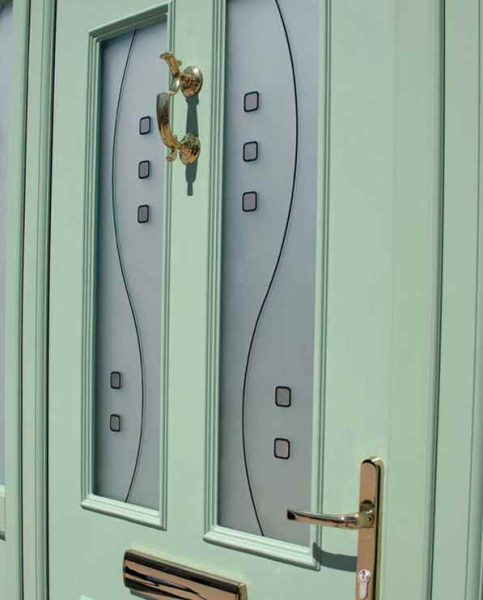 Green Palladio Composite Doors Surrey