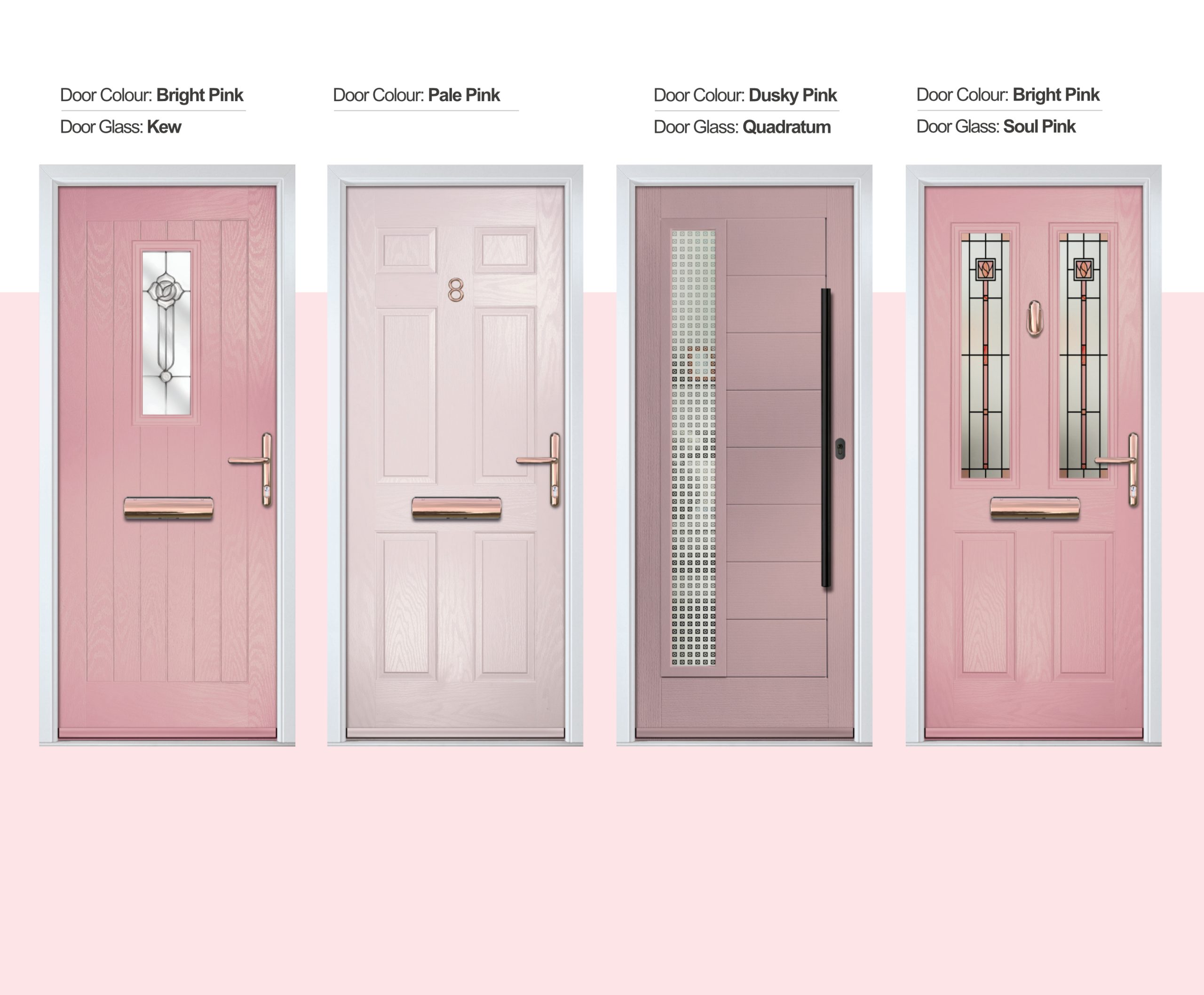 DoorCo - Think pink composite doors