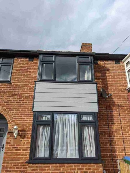 Windows of a house