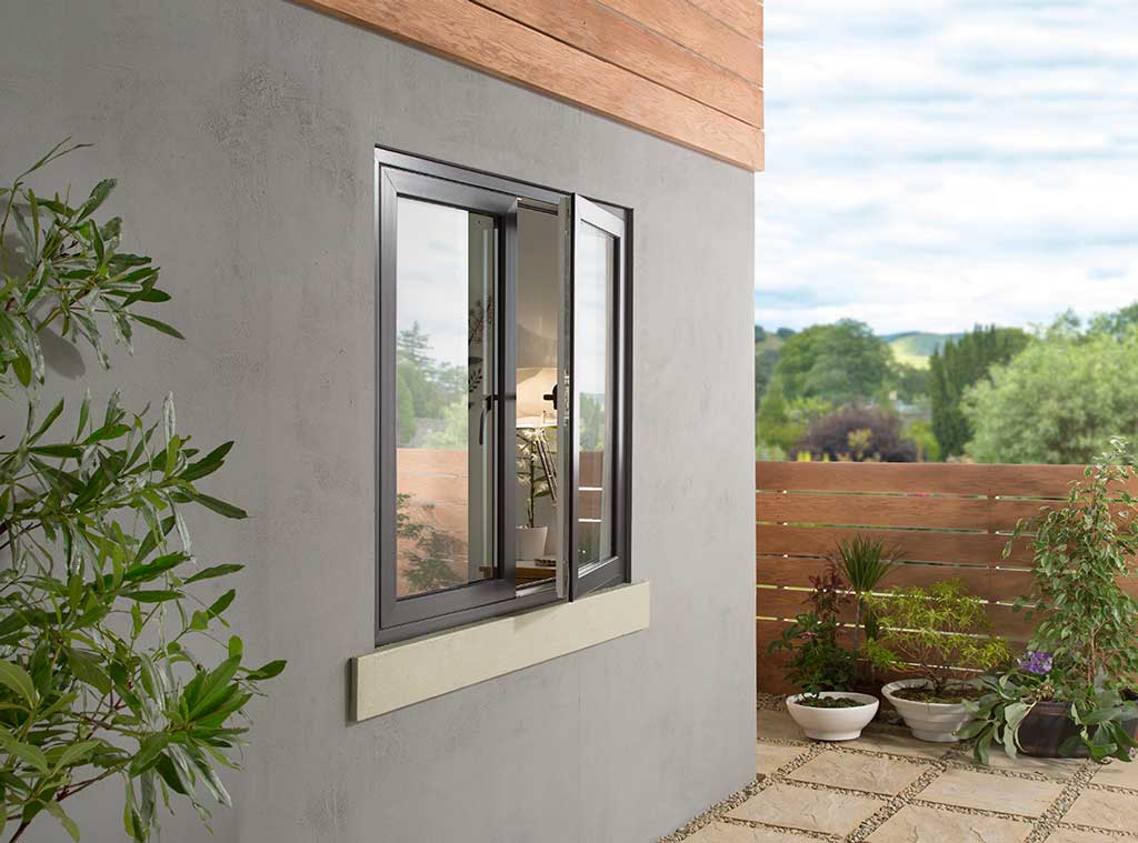 grey home with sash windows Weymouth